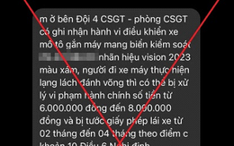 Cảnh báo thủ đoạn giả danh CSGT Hà Nội xử phạt vi phạm giao thông, yêu cầu người dân chuyển tiền và giữ bí mật với gia đình, nhân viên ngân hàng