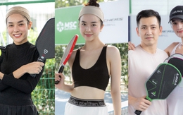 Dàn hậu Vbiz đọ mặt mộc trên sân pickleball, 1 sao nữ xuất hiện bên tình tin đồn kém 13 tuổi