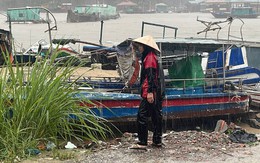 Người mẹ đau đáu nhìn về biển sau cơn bão ở Quảng Ninh: "Giờ tôi không biết con trai và chiếc thuyền đang ở đâu"