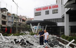 Hàng loạt bệnh viện lớn của Quảng Ninh tan hoang sau bão YAGI Hàng loạt bệnh viện lớn của Quảng Ninh tan hoang sau bão YAGI