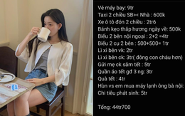 Bức ảnh chụp màn hình của cặp vợ chồng gây sốt MXH: Một tháng Tết tiêu hết sạch tiền tiết kiệm Bức ảnh chụp màn hình của cặp vợ chồng gây sốt MXH: Một tháng Tết tiêu hết sạch tiền tiết kiệm