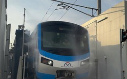 Tận thấy công nghệ rửa tàu tự động hiện đại của tuyến metro TPHCM