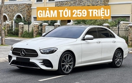 Mercedes-Benz E-Class giảm giá gần 260 triệu đồng, còn từ 2,09 tỷ đồng nhưng vẫn cao hơn BMW 5-Series