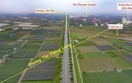 Tuyến đường Tây Thăng Long đoạn qua Đan Phương dài 5,8km được đầu tư gần 1.300 tỷ kết nối 5 quận, huyện phía Tây Hà Nội chính thức khởi công