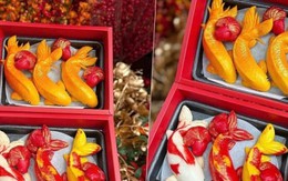 100.000 đồng một hộp bánh bao cá chép cúng ông Công ông Táo 100.000 đồng một hộp bánh bao cá chép cúng ông Công ông Táo