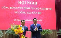 Ông Hầu A Lềnh làm Bí thư Tỉnh ủy Hà Giang