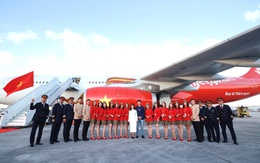 Những hình ảnh đầy cảm hứng về chuyến bay đặc biệt của Vietjet tới Hoa Kỳ