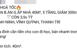 Môi giới vẫn miệt mài rao bán nhà đất ngày cuối năm