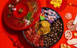 Thú vị câu chuyện hộp đựng mứt Tết đỏ truyền thống của người Trung Quốc