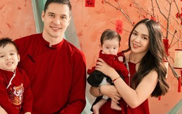 Nguyễn Filip cùng vợ con mặc áo dài ăn Tết Việt, nhan sắc nàng WAG mới sinh gây chú ý Nguyễn Filip cùng vợ con mặc áo dài ăn Tết Việt, nhan sắc nàng WAG mới sinh gây chú ý