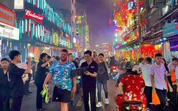 Cận cảnh phố đi bộ link 789bet ngày Tết