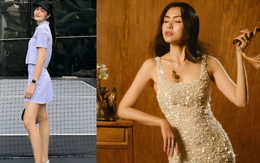 Dâu hào môn Tăng Thanh Hà khoe chân dài nuột nà, khí chất sang chảnh trên sân pickleball, U40 vẫn là "tường thành nhan sắc"