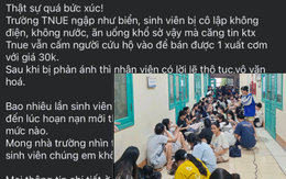 Thông tin căng tin KTX cản trở sinh viên nhận cơm cứu trợ mưa lũ để bán suất ăn: ĐH Sư phạm Thái Nguyên lên tiếng