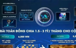 Đường dây lập sàn tiền ảo WorldMall, chiếm đoạt 10 tỷ đồng của 4.800 nhà đầu tư
