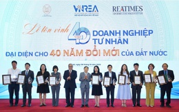 TTC được vinh danh trong top 40 doanh nghiệp tư nhân tiêu biểu đại diện 40 năm Đổi mới