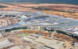 Công nhân thi công ngày đêm, nhiều hạng mục sân bay Long Thành vượt tiến độ