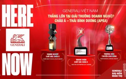 Generali Việt Nam lập “hat-trick” 03 giải thưởng tại Asia Pacific Enterprise Awards 2025
