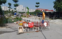 Chủ đầu tư khẩn trương khắc phục sự cố sụt lún tại khu vực Trần Cung