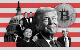 Thị trường tiền số "bốc hơi" hơn 6 tỷ USD chỉ trong một ngày sau tuyên bố áp thuế 100% của ông Trump