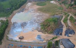 Vỡ hồ chứa bùn của Nhà máy Luyện gang thép, 30 hộ dân Thái Nguyên bị ảnh hưởng