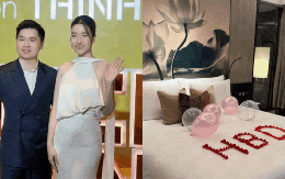 Hoa hậu Đỗ Mỹ Linh đón sinh nhật ngọt ngào bên chồng Chủ tịch