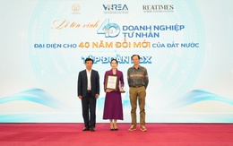 Tôn vinh 40 doanh nghiệp dân tộc đại diện 40 năm đổi mới