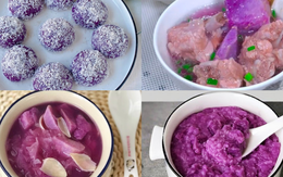 Tưởng củ dại hóa ra là "viên ngọc tím dưới đất": 7 món ngon từ khoai mỡ khiến chị em mê mẩn