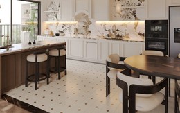 Căn hộ thông tầng đa phong cách sang trọng và ấm cúng