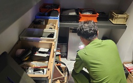 Clip toàn cảnh Công an TP HCM mở két sắt Ngân 98 thu 80 sổ đỏ