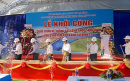 Đà Nẵng khởi công dự án chống sạt lở gần trăm tỷ dọc sông Tam Kỳ