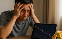 Vàng lên gần 160 triệu đồng/lượng, người đàn ông lỗ kép vì bán vàng để mua cổ phiếu FPT, VCB: 'Vàng thì tăng gấp đôi, còn tài khoản chứng khoán của tôi giảm 20%'