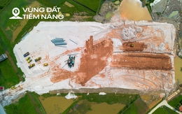 Toàn cảnh công trường xây dựng sân bay lớn nhất miền Bắc