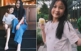 Bình rượu mơ nhà "anh hai" Lam Trường và vợ kém 17 tuổi: Mới 8 tuổi đã cao vổng, chân dài thẳng tắp, tóc đen tuyền xinh yêu vô cùng!