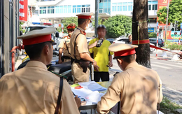 Phát hiện gần 4.000 tài xế vi phạm trong ngày đầu kiểm tra nồng độ cồn