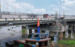 Cận cảnh cầu Bình Triệu 1 nặng 11.000 tấn sau khi được nâng thêm 1,08 m