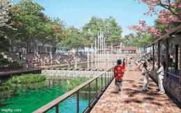 Cảnh choáng ngợp trên con sông hơn 2.000 năm tuổi ở Hà Nội sau khi Tập đoàn top đầu Việt Nam "hồi sinh"