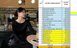Gần 40 tuổi, đang nuôi 2 con, tháng cất được 58 nghìn đồng, bảng chi tiêu tiết lộ điều đáng buồn