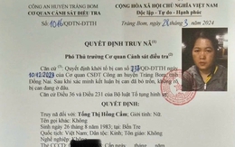 Truy nã Tống Thị Hồng Cẩm