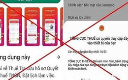 Truy cập “liên kết thuế" giả, một người ở Gia Lai mất hơn 1,28 tỉ đồng