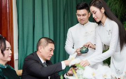 Khoảnh khắc hiếm khi các chủ tịch và phu nhân nổi tiếng Việt Nam “ra mặt” đi cưới vợ cho con