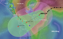 Tin bão khẩn cấp, bão số 12 áp sát Đà Nẵng, miền Trung mưa to khủng khiếp
