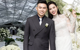 Tình trạng rạp cưới của "cậu cả" Viết Vương - Đỗ Hà ở Quảng Trị trước khi bão số 12 đổ bộ