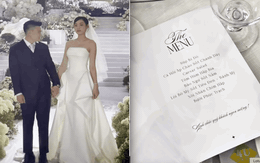 Lộ menu tiệc cưới Đỗ Hà và Tổng Giám đốc Tập đoàn Sơn Hải: 1000 khách hôm nay được đãi gì?