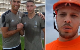 Đồng đội cũ của Ronaldo bất ngờ đi làm công nhân