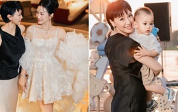 "Chị mẹ" của Doãn Hải My - bà ngoại sành điệu, gợi cảm tuổi U50, thể hiện 1 điều cực tinh tế khi chụp hình cùng con gái