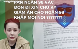 Xuất hiện clip gom 218 đơn xin giảm án cho Ngân 98, luật quy định ra sao?