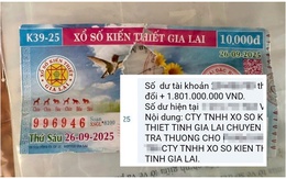 Tờ vé số trúng độc đắc bị rách ở Quảng Ngãi: Tổng số tiền công ty xổ số vừa trả thưởng