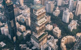 Toàn cảnh dinh thự của gia tộc giàu nhất Ấn Độ khiến 1,7 tỷ dân phải ngửa cổ nhìn