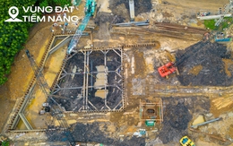 Thay bạn đi xem công trường xây nút giao 2.400 tỷ vượt qua đại lộ rộng nhất Việt Nam