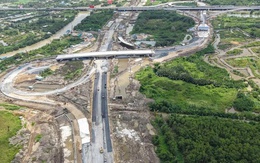 Vành đai 3 vẫn kịp thông xe dù gặp sự cố xô lệch